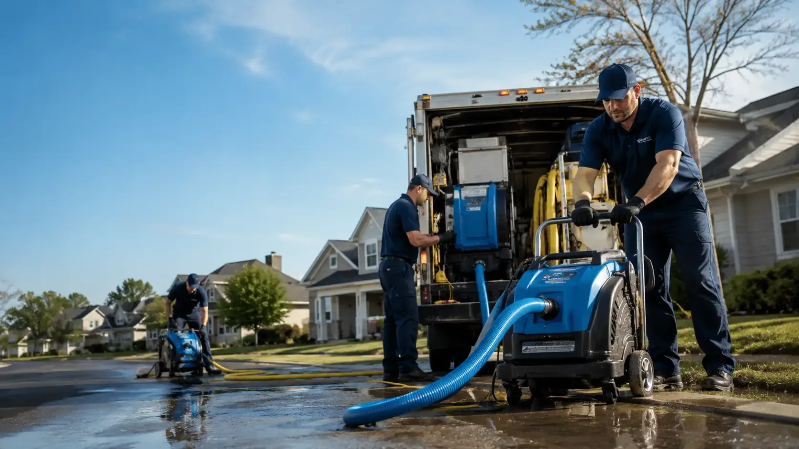 Flood Damage Cleanup in Johannesburg, CA